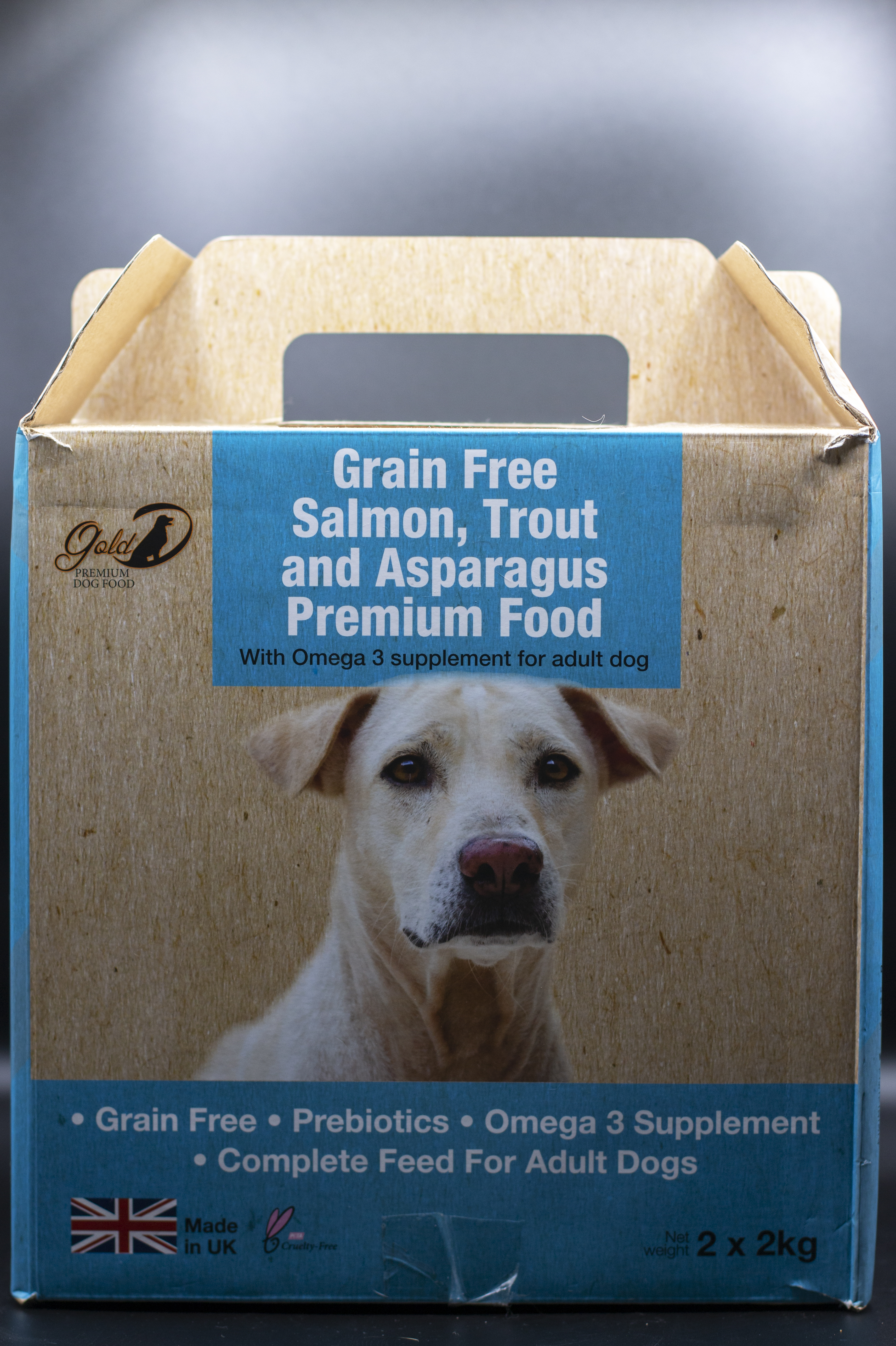 Dog Food - Grain-Free & Salmon & Trout & Asparagus - Dry - Gold-D-image