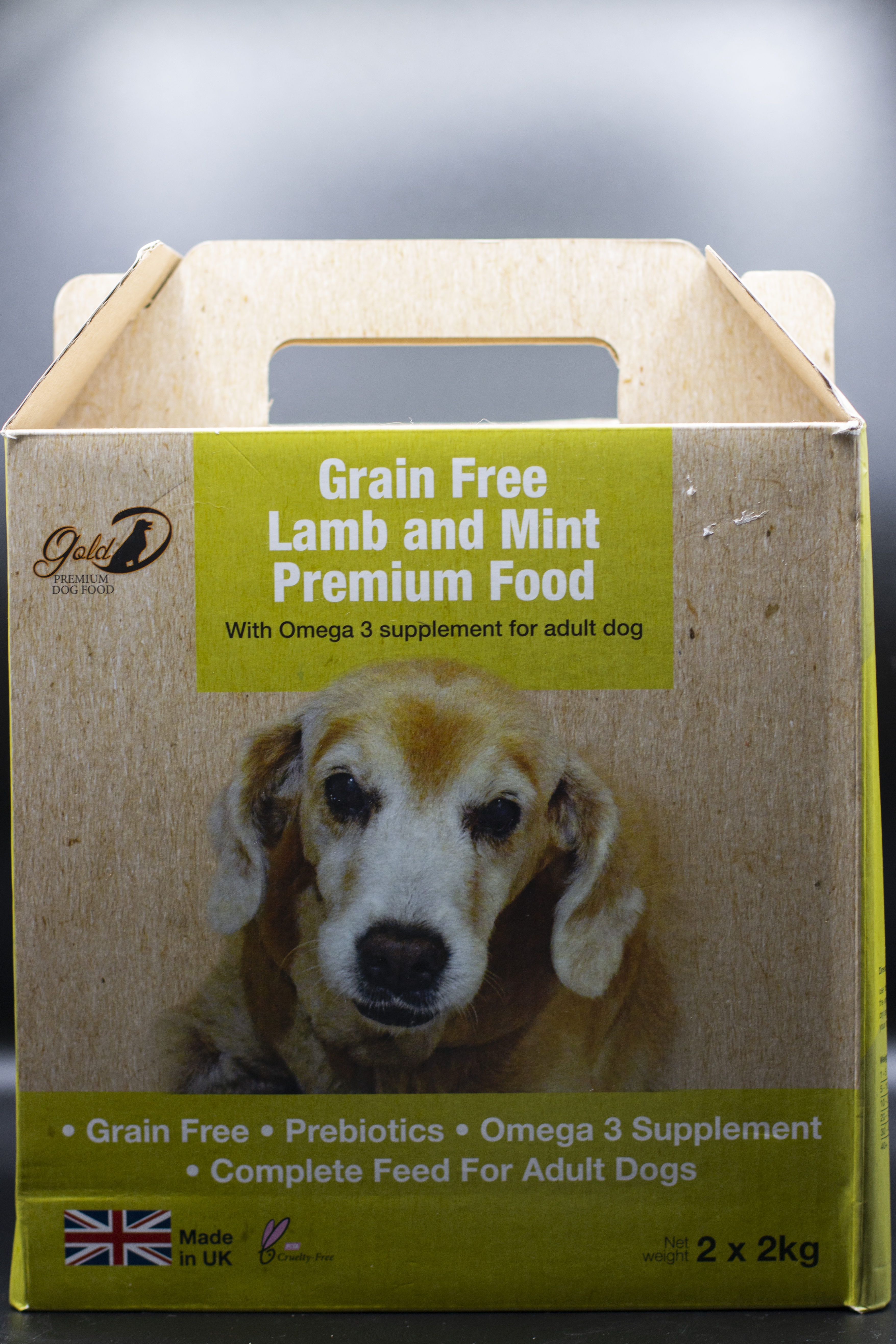 Dog Food - Grain-Free & Lamb & Mint - Dry - Gold-D-image